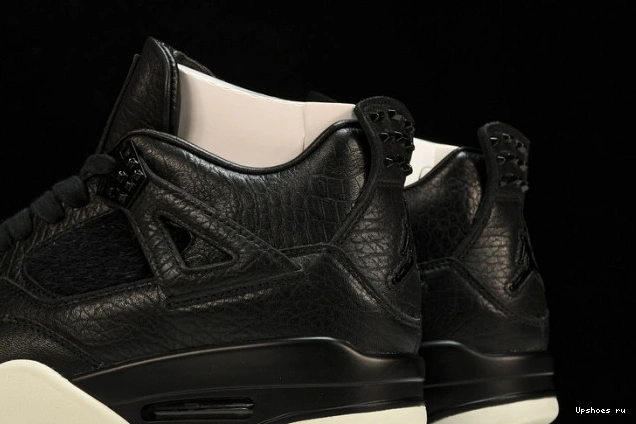  Pony Retro Black Jordan 4 Hair 819139-010 0919